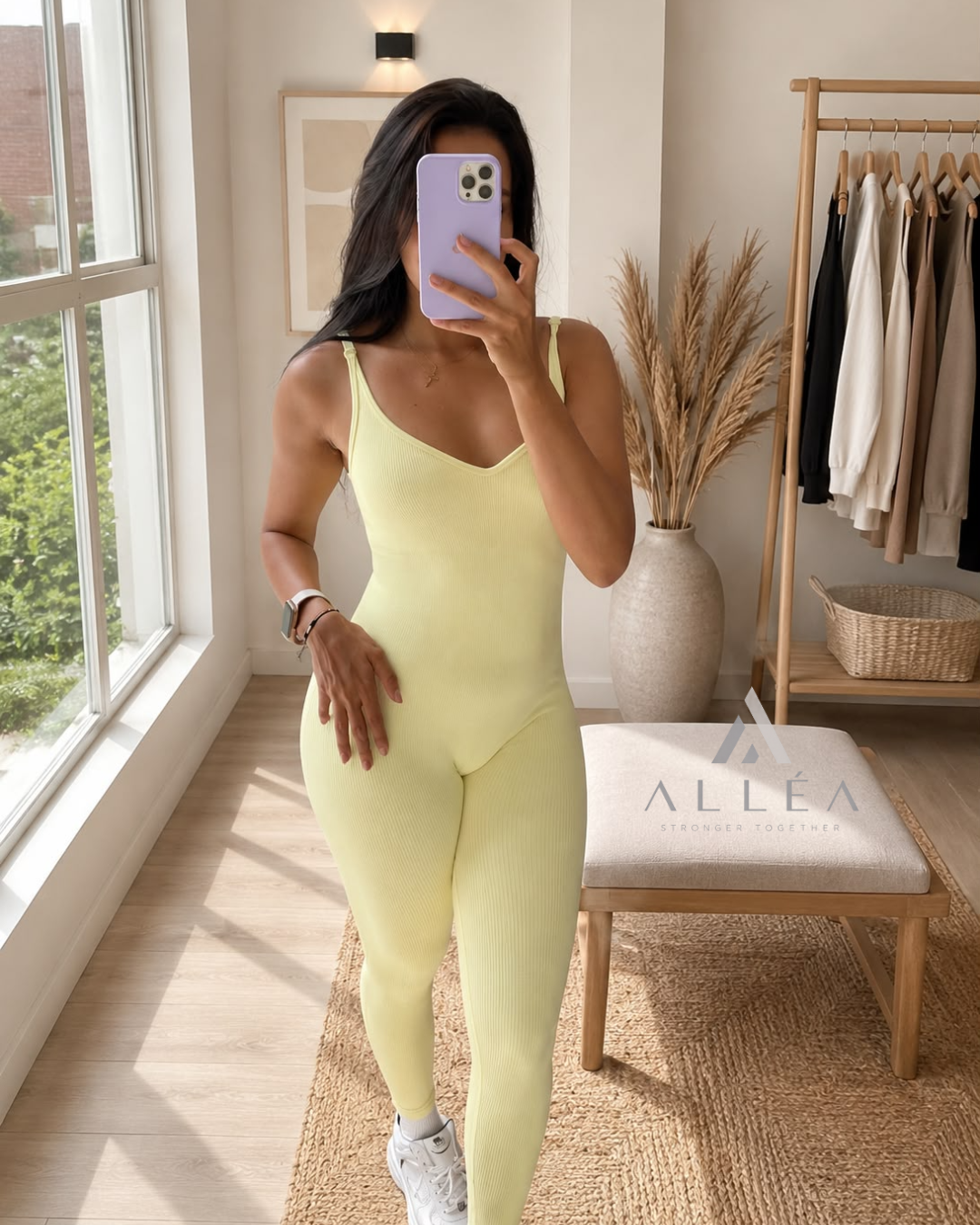 🌸 Enterizo Blush Seamless